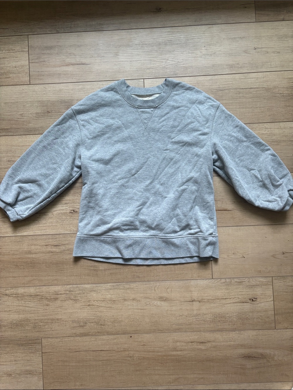 Madewell Heather Gray Crewneck Sweatshirt Size M